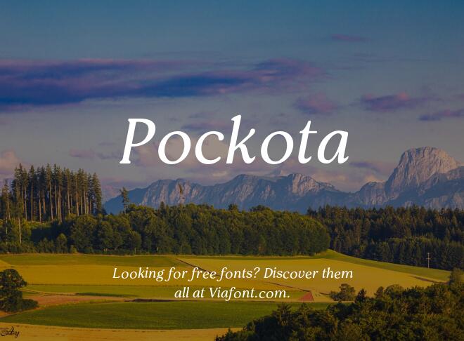 Pockota Font