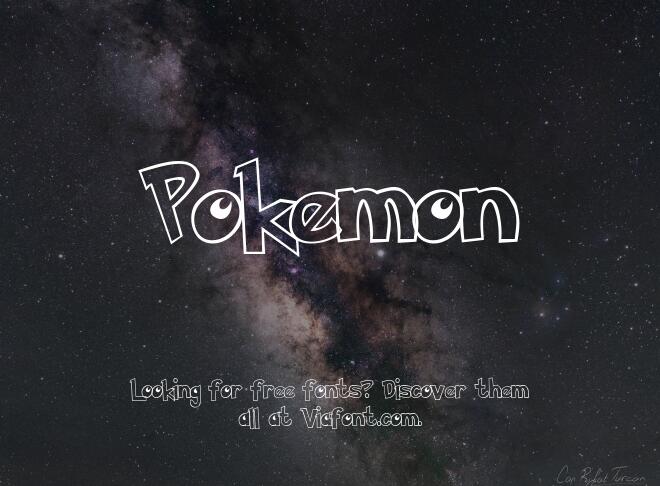 Pokemon Font
