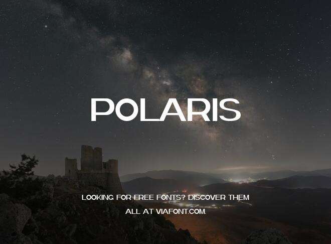 Polaris Font