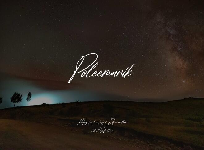 Poleemanik Font
