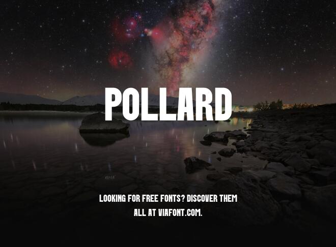 Pollard Font