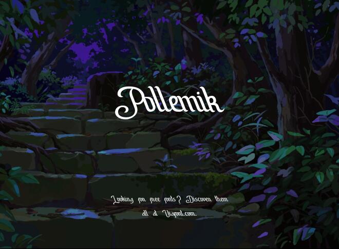 Pollemik Font