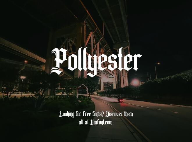 Pollyester Font