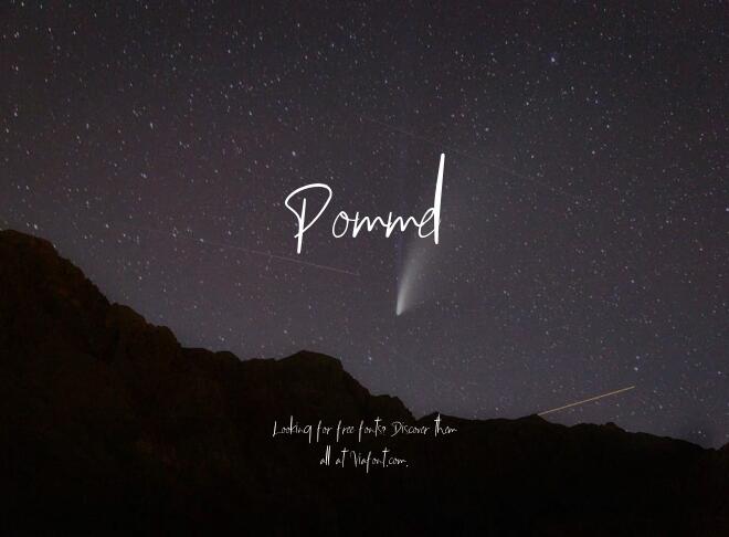Pommel Font
