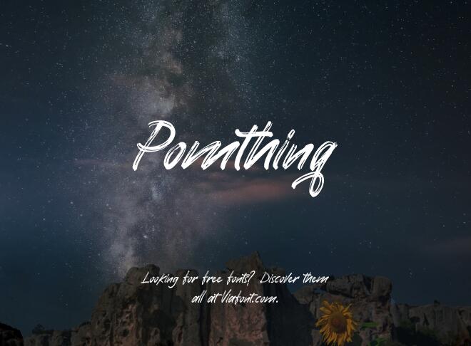 Pomthinq Font