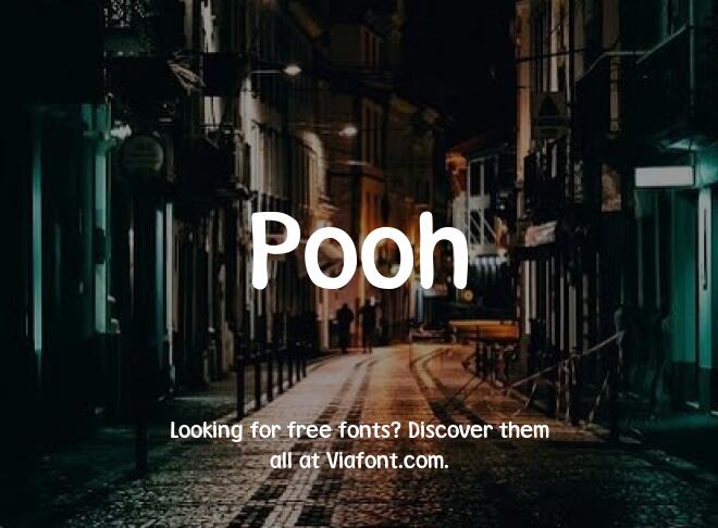 Pooh Font