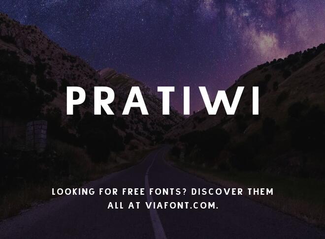 Pratiwi Font