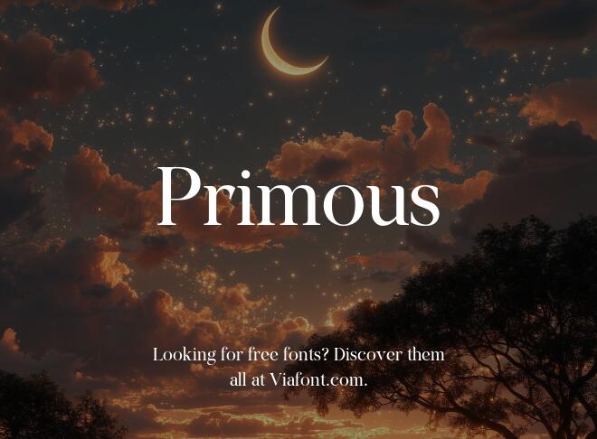 Primous Font