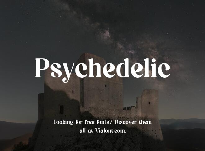 Psychedelic Font