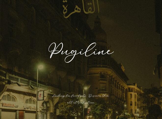 Pugiline Font
