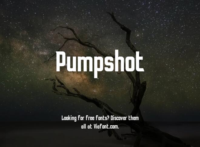 Pumpshot Font