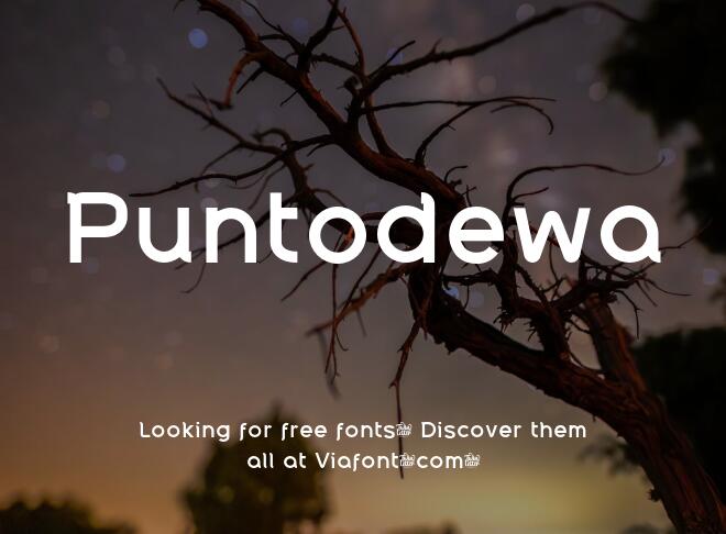 Puntodewa Font