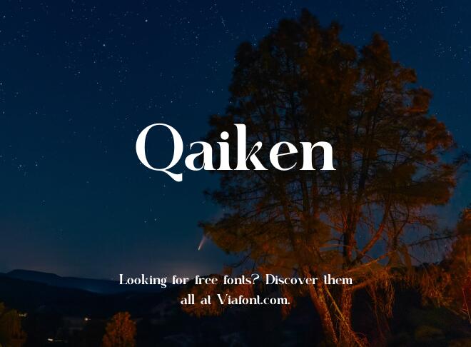 Qaiken Font