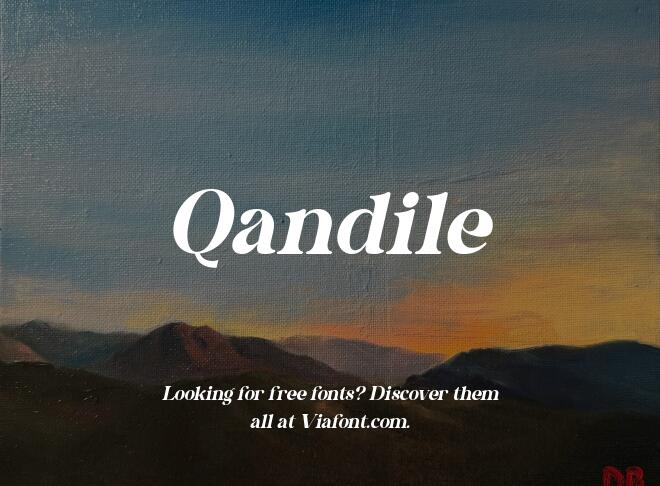 Qandile Font