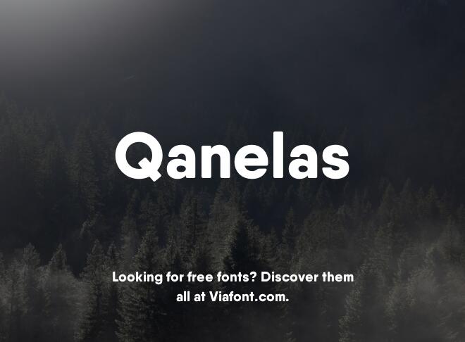 Qanelas Font