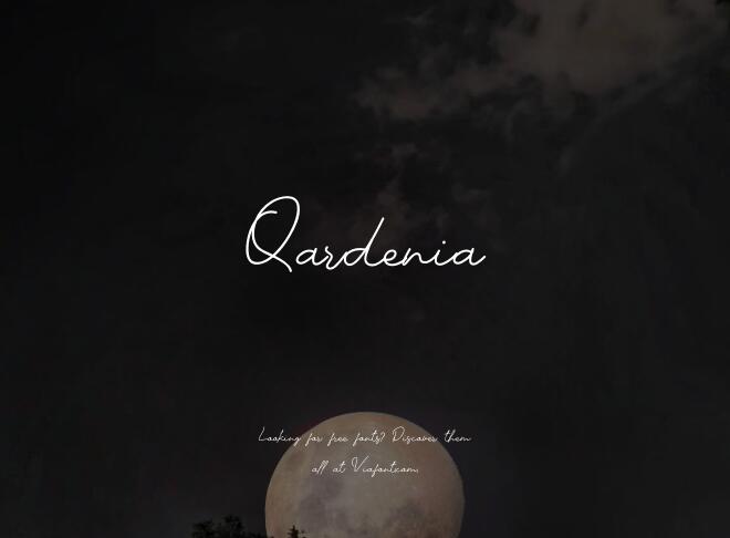 Qardenia Font