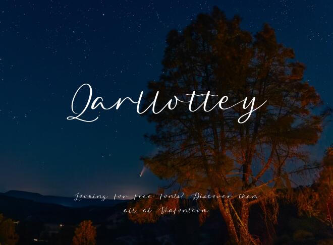 Qarllottey Font