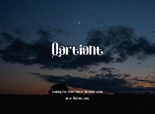 Qartiant Font