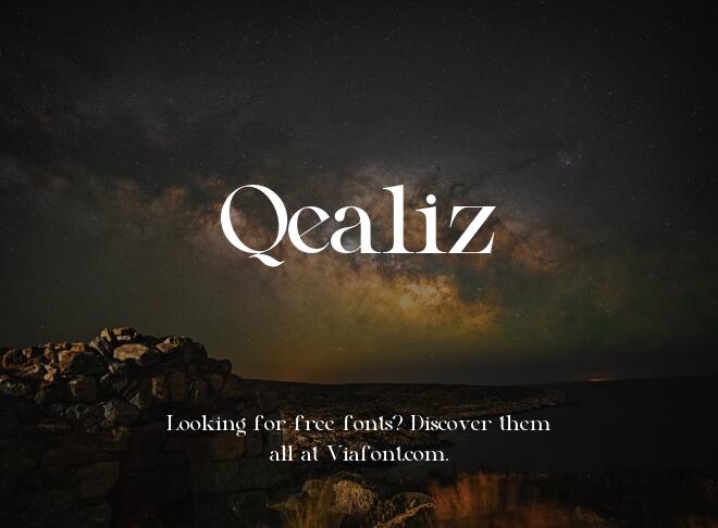 Qealiz Font