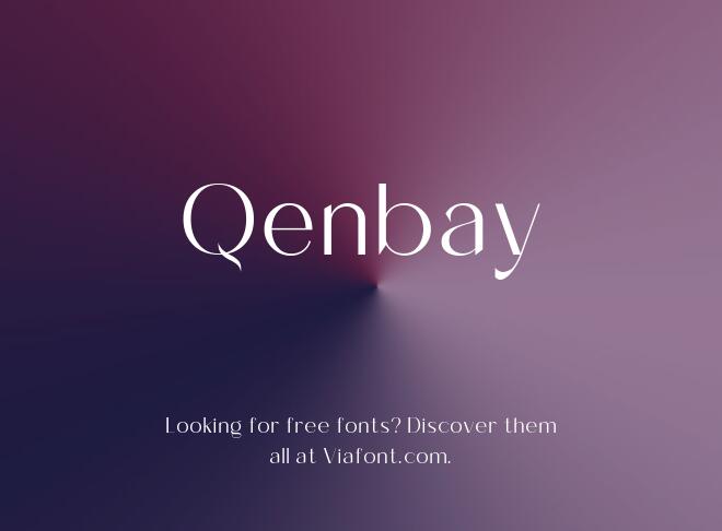 Qenbay Font