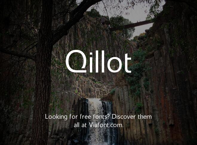 Qillot Font
