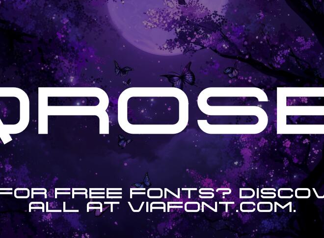 Qrosbi Font