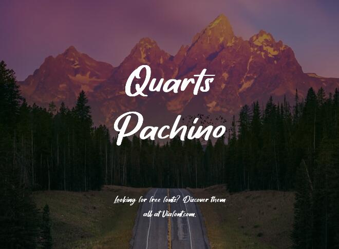 Quarts Pachino Font