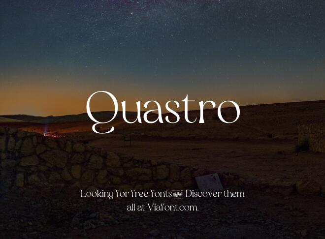 Quastro Font