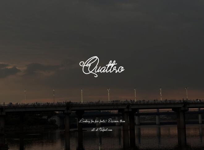 Quattro Font