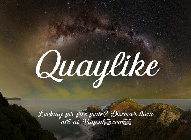 Quaylike Font