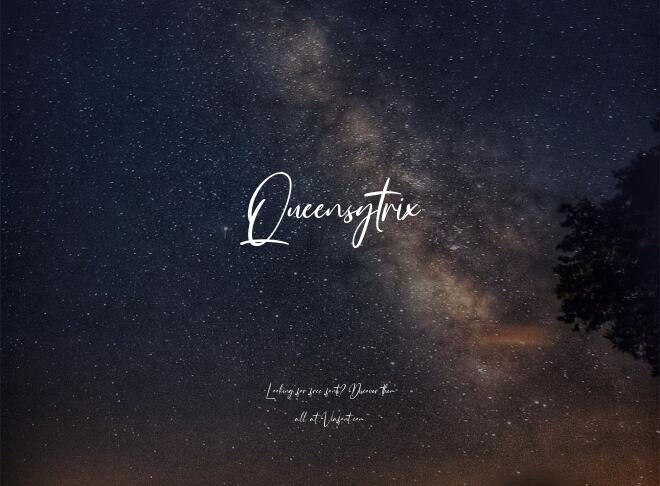 Queensytrix Font