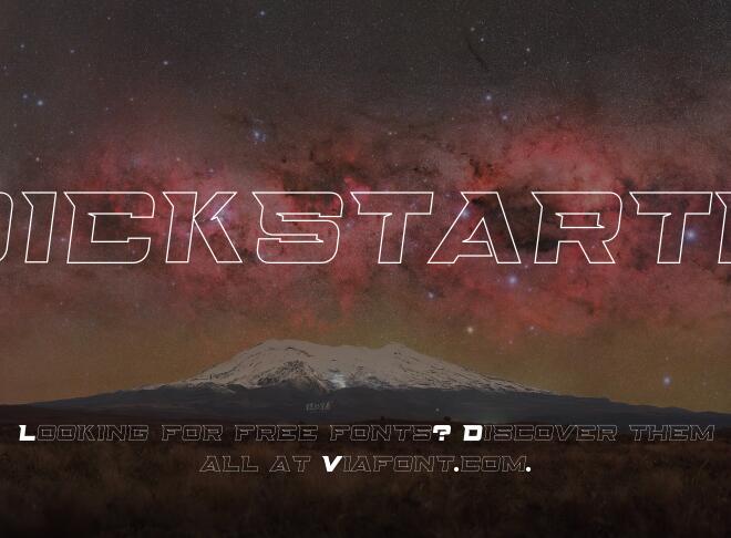Quickstarter Font