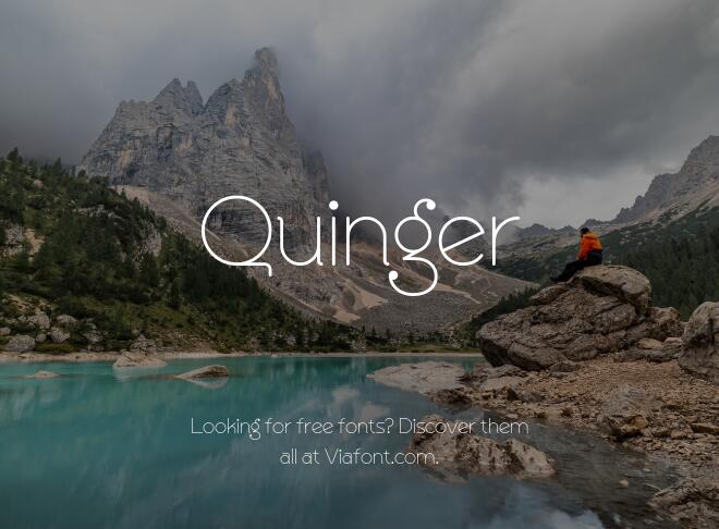 Quinger Font