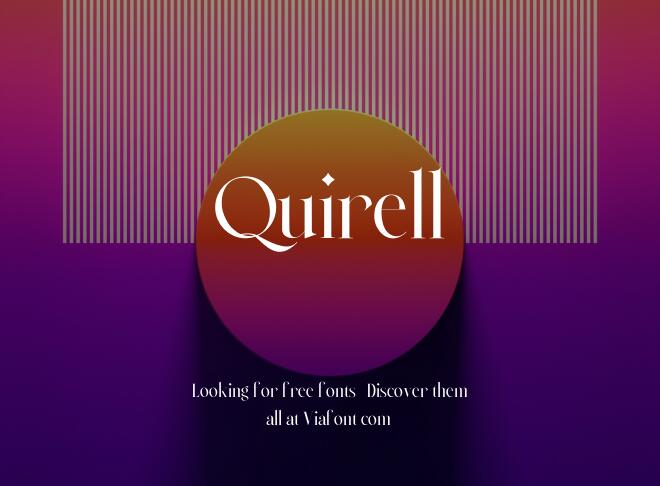 Quirell Font