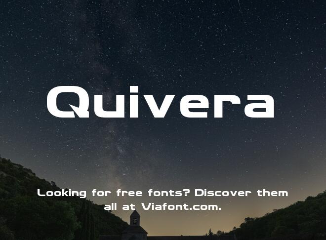 Quivera Font