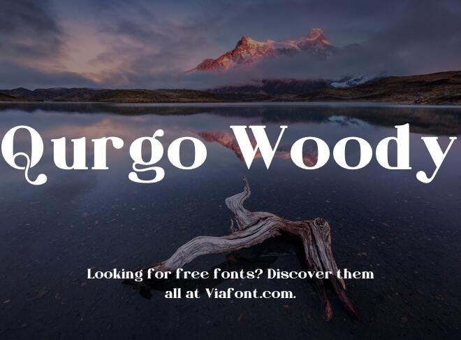 Qurgo Woody Font
