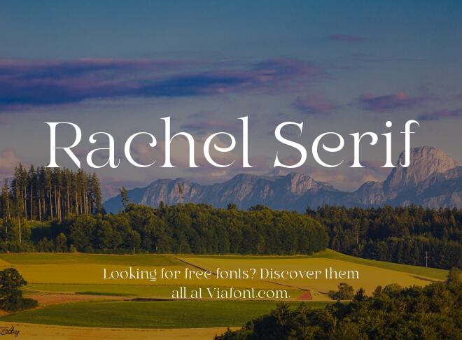 Rachel Serif Font