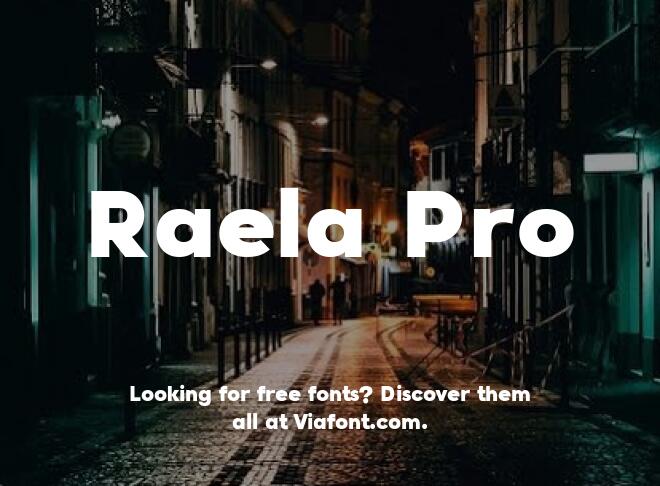 Raela Pro Font Family