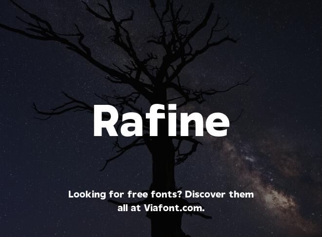 Rafine Font