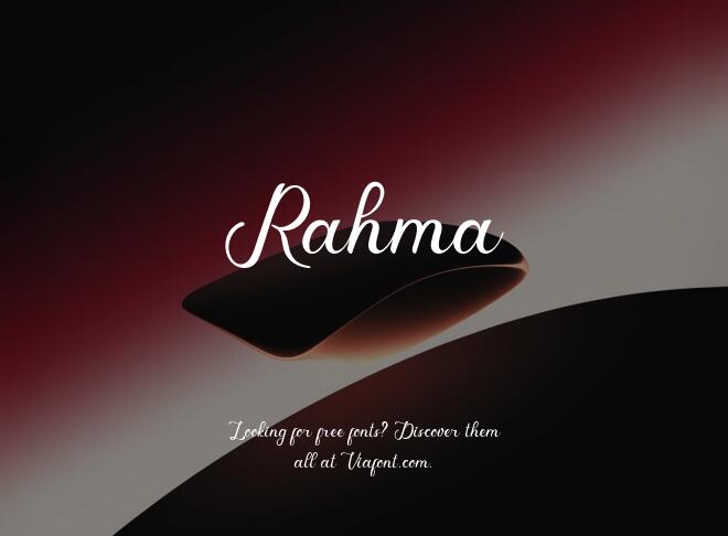 Rahma Font