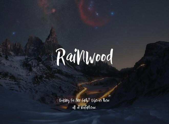 Rainwood Font