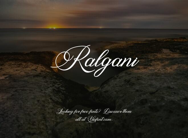 Ralgani Font