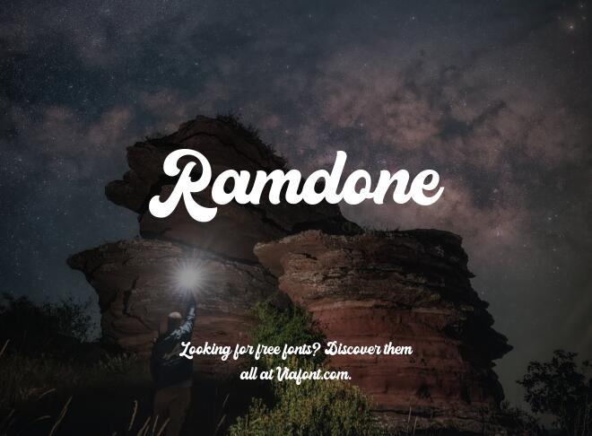 Ramdone Font
