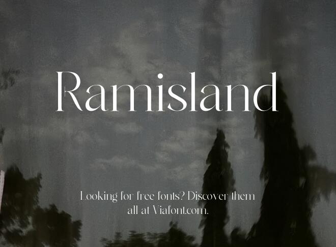 Ramisland Font