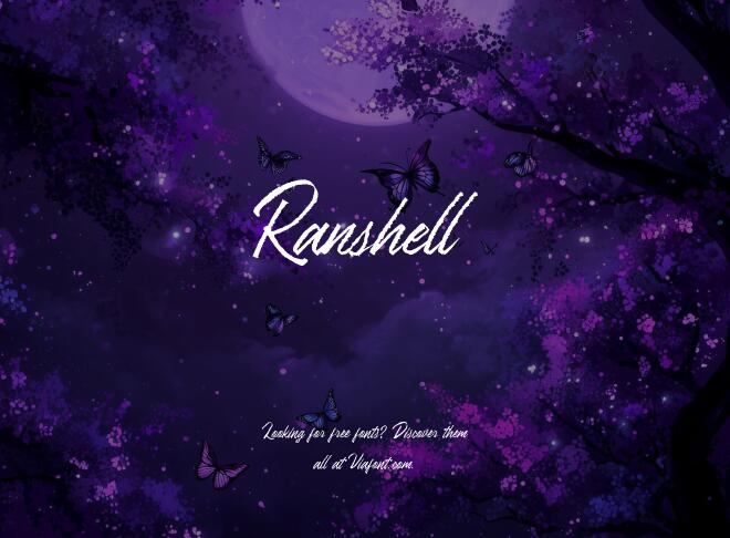 Ranshell Font