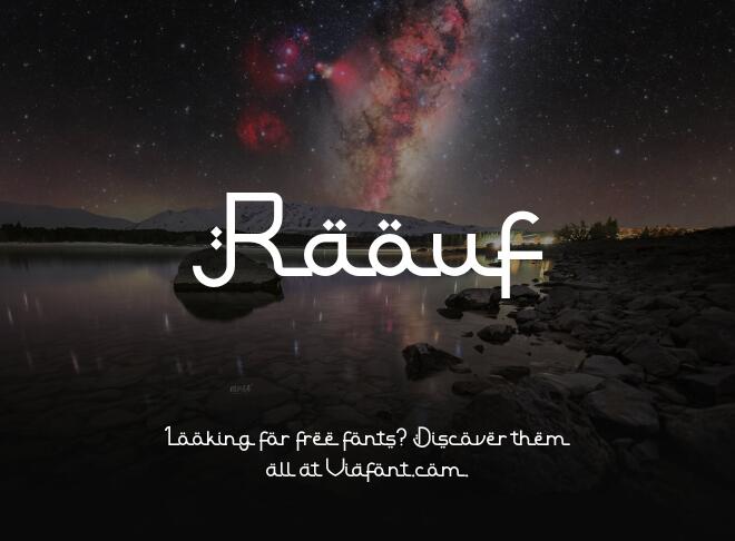 Raouf Font