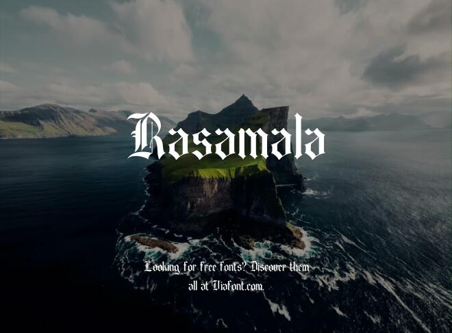 Rasamala Font