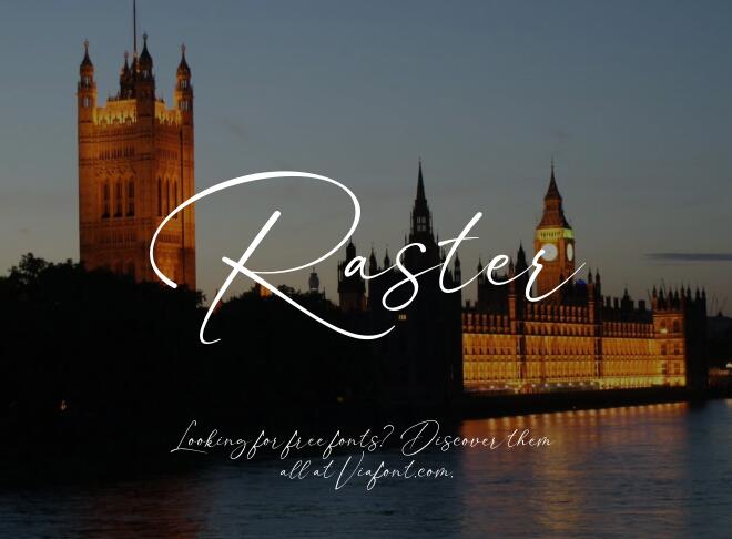 Raster Font