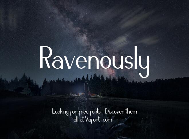 Ravenously Font