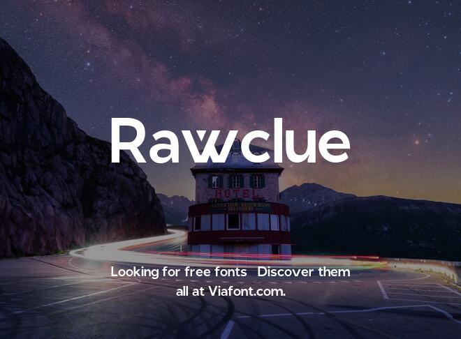 Rawclue Font